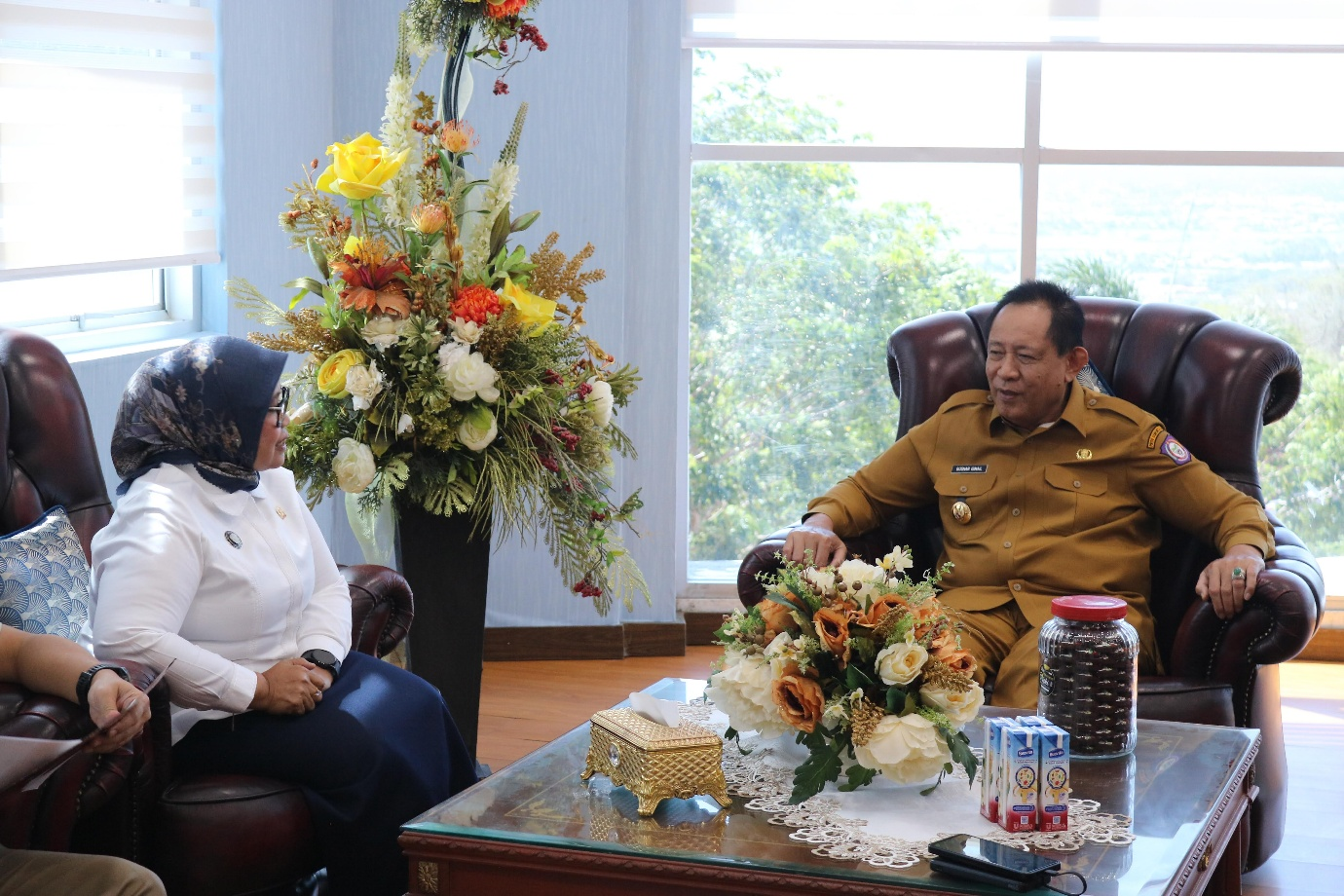 Ketua PTA Gorontalo Audiensi dengan Gubernur Gorontalo, Perkuat Sinergi Percepatan Legalisasi Tanah Wakaf